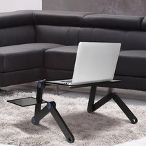 휴대용 누워서 보는 독서대 노트북 책보기 높이 각도 조절 책받침대 침대 눕서대 북스탠드, 플러스 블랙