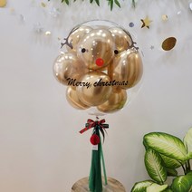 레터링풍선 완제품 당일제작 헬륨 생일 칠순 환갑 백일 결혼 첫돌 생신 프로포즈 이벤트 할로윈 크리스마스 브라이덜샤워 풍선, 루돌프, 헬륨추가