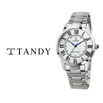 탠디 TANDY 클래식 커플 메탈 손목시계 T-3714 여자 화이트(탠디 쇼핑백 증정)