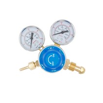 산소 조절기 MIG TIG 0-2.5MPa 감압 감압기 수동 단일 스테이지 다기능 게이지 유량계, NO1