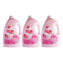 피죤 레귤러 섬유유연제 핑크로즈 본품, 3000ml, 3개
