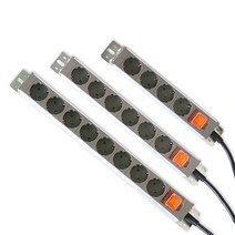 루넥스 알루미늄 14구 스위치 멀티탭 2.5M 16A 2800W DYM-AL14-2.5M 멀티탭-케이블형, 알루미늄 멀티탭14구, 길이선택_ 2.5M, 길이선택_ 2.5M