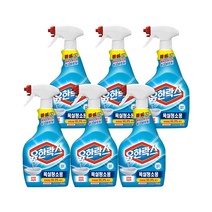 유한락스 욕실청소용 세정제, 650ml, 6개입