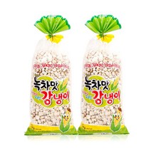 예찬 옛날과자 녹차맛 옥수수강냉이 2봉, 없음, 380g