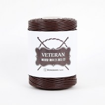 [앵콜스] 베테랑 페이크 레더얀 VETERAN Leather (가죽느낌실) 10%사은품증정, K04 에스프레소 브라운
