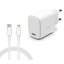 아이폰SE2 전용 25W PD 고속충전기+케이블 C타입 TO 8핀, PD 고속충전기(25W)+케이블(2m), 1세트