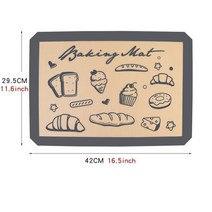 제과제빵오븐 컨벤션 업소용 제빵오븐기Halloween Silicone Baking Mat for Oven - Bake Pans Nonstick Reu, 02 Grey