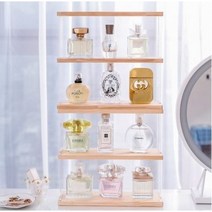 Makone 상표등록 아크릴 향수 진열대 보관함 진열장 정리함 화장품 정리대, 2개