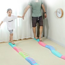 유아웨이브촉감길 방문체육 감각통합치료 영유아체육활동 도구 징검다리 유아균형잡기 밸런스빔, B