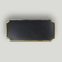 원룸 오피스텔 현관호수판 사각 호수판 검정색 130x68mm 밑판 반제
