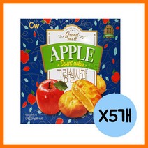 청우식품 그랑쉘사과 과자파이, 234g, 5개
