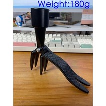 잡초제거제 주사용기 잡초제초제 제초제 제초제농약 서 풀러 금속 풀러 헤드 정원 잔디 삽, 4개 발톱 전용 풀러
