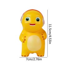아우르인형 밀크드래곤 말랑이 리틀 밀크 드래곤 감압 느린 손가락 킹받는 스트레스해소, 2.2