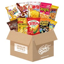 까까나라 국가대표 봉지과자 스낵 선물세트 10p, 1개