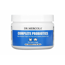 Dr. Mercola 닥터 머콜라 컴플리트 프로바이오틱 반려견 반려묘 유산균 90 g