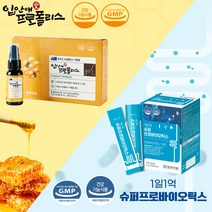 [일양약품] 상쾌한 건강관리 입안에 뿌리는 호주산 프로폴리스 스프레이 30ml + 1일 1억 슈퍼 프로바이오틱스 2g 30포 x4, 30ml*1개+30포4개