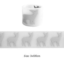 물고기 패치 실버 반사 테이프 3x100cm 의류 스티커 열전달 후드 Diy Parches Ropa Iron, [07] 9056