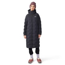 Mountain Hardwear 여성용 스탠다드 스트레치 다운 롱 파카 블랙 XS 658471, X-Large, Black_Large