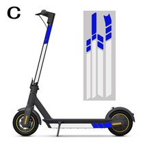J1 전동킥보드 부품 세그웨이 나인봇 맥스 G30 전기 스쿠터 형광 바디 장식 경고 스트립 1 세트 야간 스티, 03 C, C