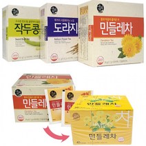 우리차 민들레차 도라지차 작두콩차 40티백 꽃차 허브티
