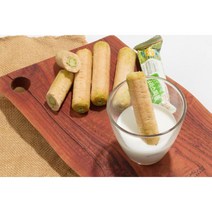 대용량 할머니 어르신 간식 녹차 크리스피롤 다이어트 과자 600g(10gx60개)