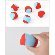 어린이집 유아체육 벨크로타겟 소프트공 6개 야외용 어린이공놀이 공받기