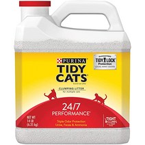 Tidy Cats 24/7 퍼포먼스 멀티 캣 클럼핑 모래 6.4kg(14파운드)