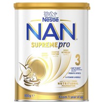 네슬레 수프림프로 3단계 토들러분유 우유 1세이상 청정호주 Nestle NAN SUPREMEpro 3 Toddler Milk 800g 2팩
