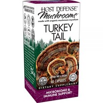 호스트 디펜스 버섯 유기농 칠면조 꼬리 60