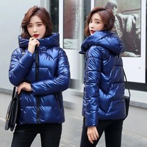 자켓 파카 브레드 코트 다운 코튼 여성용 따뜻하고 두꺼운 패딩 캐주얼 아웃웨어