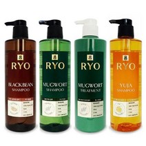 아모레 려샴푸 트리트먼트 약쑥 유자 검은콩 헤어케어, 쿠팡꺼 검은콩샴푸800ml