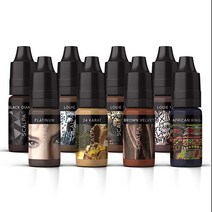 컴퍼니24 SCALPA 눈썹 안료 세트 8가지 쉐이드 풀 영구 메이크업 타투 잉크 10ml