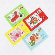 1000 애니멀 똑똑이퍼즐 12개입 1박스-미니 그림 퍼즐 유아