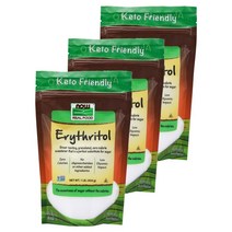 나우푸드 에리스리톨, 454g, 3개