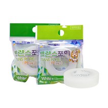 석코리아 트랜스포어 PE반창고(투명) 1.25cm, 1개