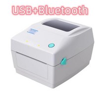 레터링 토퍼창업 레터링풍선창업 BSL Xprinter 420B 25mm ~ 115mm 데스크탑 바코드 인쇄 너비 패션 간단한 USB LAN BT WIFI 4 인치 152 mm, 06 460B USB and BT, EU 플러그