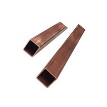 사각 파이프 각 아연 1 개 10mm/12mm 측면 너비 T2 구리 사각 튜브 중공 파이프 스루 패스 용기 100mm/150m, 한개옵션1, 31 D12xD20x1.5mmx100mm