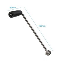 20W 비상 전기 핸드 크랭크 높은 전원 휴대용 USB 충전 야외 캠핑 생존 보조베터리, 02 Handle