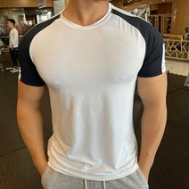 마라톤 싱글렛 남성 짧은 소매 티셔츠 빠른 건조 체육관 휘트니스 보디 빌딩 조깅 스판덱스 탄성 의류, XXXL, R430 white