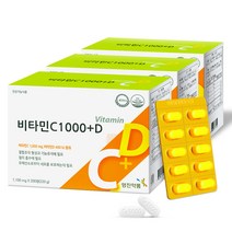 영진약품 비타민C 1000mg 플러스 비타민D 600정 비타민씨 비타민디 영양제 고함량 고용량 제품, 1개