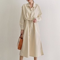 시크루즈 러벨 이중 레이어드 스트링 원피스 BDOE838