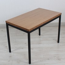 식당테이블 700x1000 4인 업소용 식탁 사각 카페 탁자 거실테이블 주문제작 스틸프레임 30각검정다리 lpm상판 높이변경가능 다리색상변경가능(화이트 실버 골드 진골드 진그레이), 03.진오크