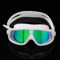 아로아 미러코팅 고글 수경 김서림방지 잠수 물안경