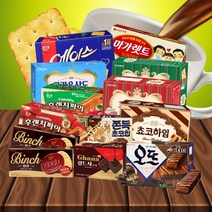 커피 티타임 과자 세트 회사 학교 사무실 간식 과자 가성비, B세트
