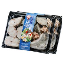 바다쉐프 해운대 맑은 왕 대구탕 (1.1kg 1팩) 4인분 고니와 육수 포함세트 신선냉동식품 밀키트 시원하고 얼큰한 대구탕 홈파티