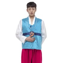 남성 공연용 비단 한복의상