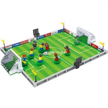 후니후니 월드컵 국가대표 축구선수 레고호환 시리즈, 축구경기장 블록 A버전 251PCS(제작상품14일)