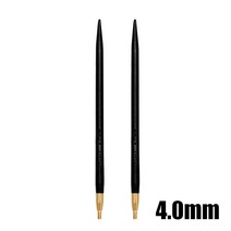 줄대바늘 두근두근대바늘레슨시리즈+바늘세트 대바늘세트 대바늘 교환 가능한 흑단 원형 바늘 스웨터 직조 도구 양모 면사 DIY 니트 액세서리, [02] Needle 4.0mm