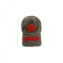 프로젝트 G/R 레드 크로스 도네이트 캡 워시드 브라운 Project G/R Red Cross Donate Cap Wed Brown