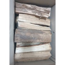 국내산 참나무 캠핑 땔감 미니 바베큐 불멍 굵은 장작 20kg 1개